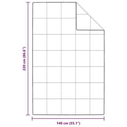 Sommerdecke mit Kissen 2 pcs Weiß Daunenfeder