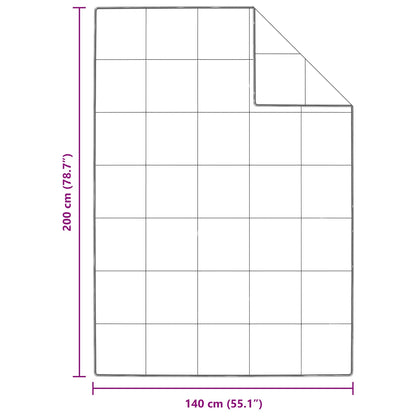 Winterbettdecke mit Kissen 2 pcs Weiß Daunenfeder