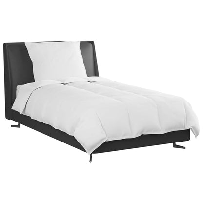 vidaXL Couette d'hiver avec oreillers 2 pcs Blanc Plumes et duvet