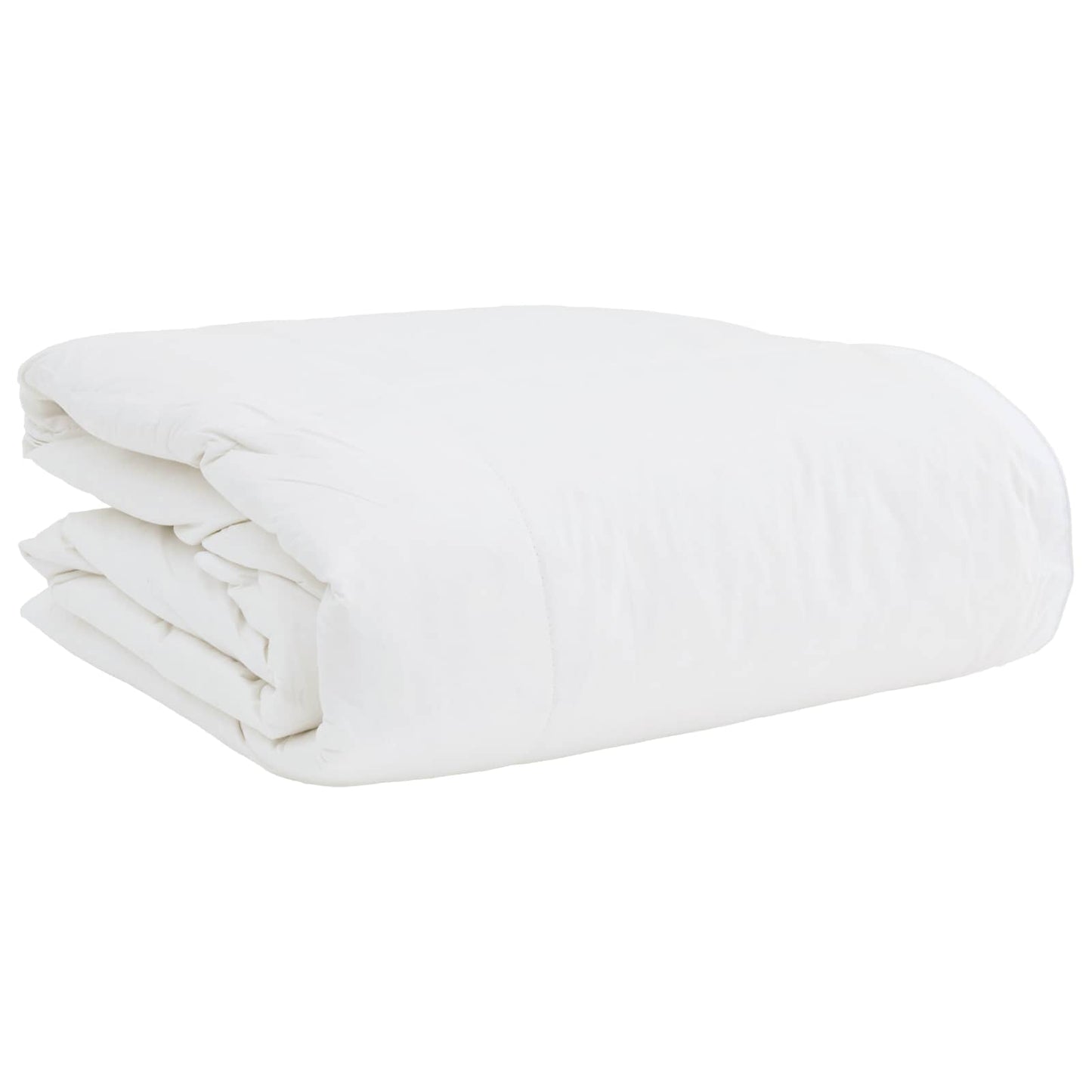 vidaXL Couette 2-en-1 avec oreillers 2 pcs Blanc Plumes et duvet