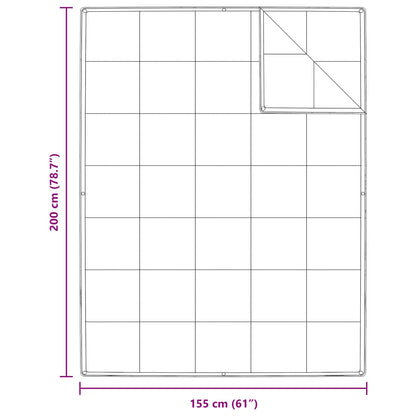 2-in-1 Bettdecke mit Kissen 2 pcs Weiß Daunenfeder