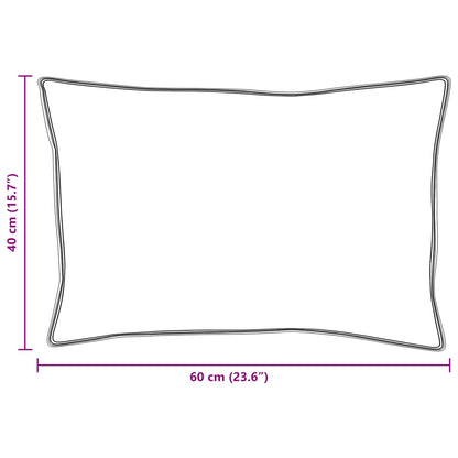 2-in-1 Bettdecke mit Kissen 2 pcs Weiß Daunenfeder