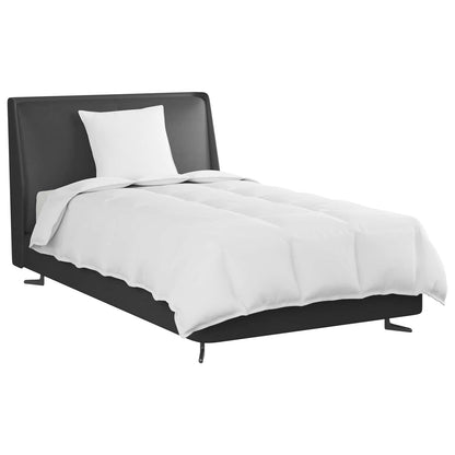 vidaXL Couette 2 en 1 avec oreiller 2 pcs Blanc Plumes et duvet