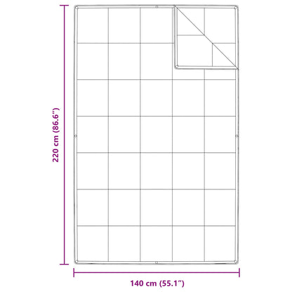 2-in-1 Bettdecke mit Kissen 2 pcs Weiß Daunenfeder