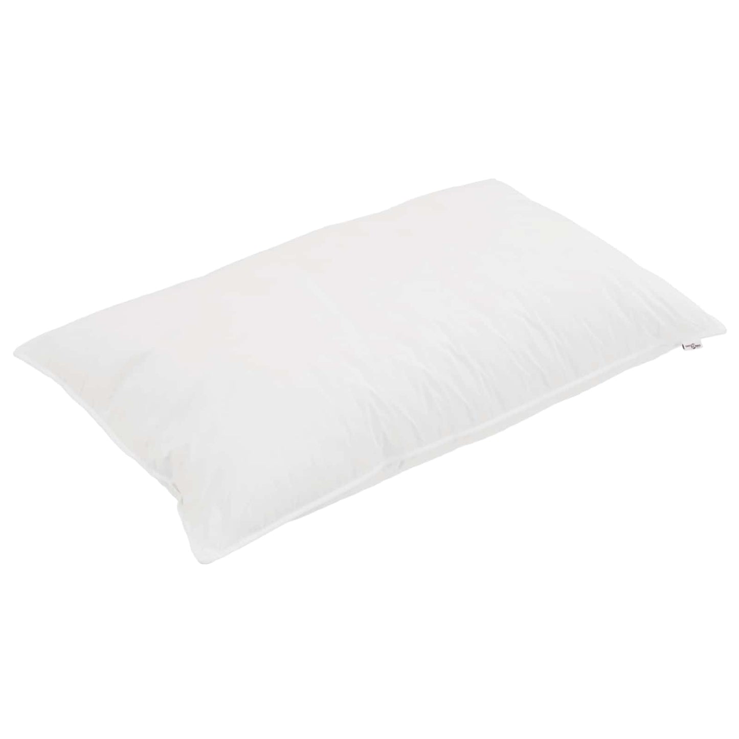 vidaXL Couverture avec oreillers 2 pcs Blanc Microfibre