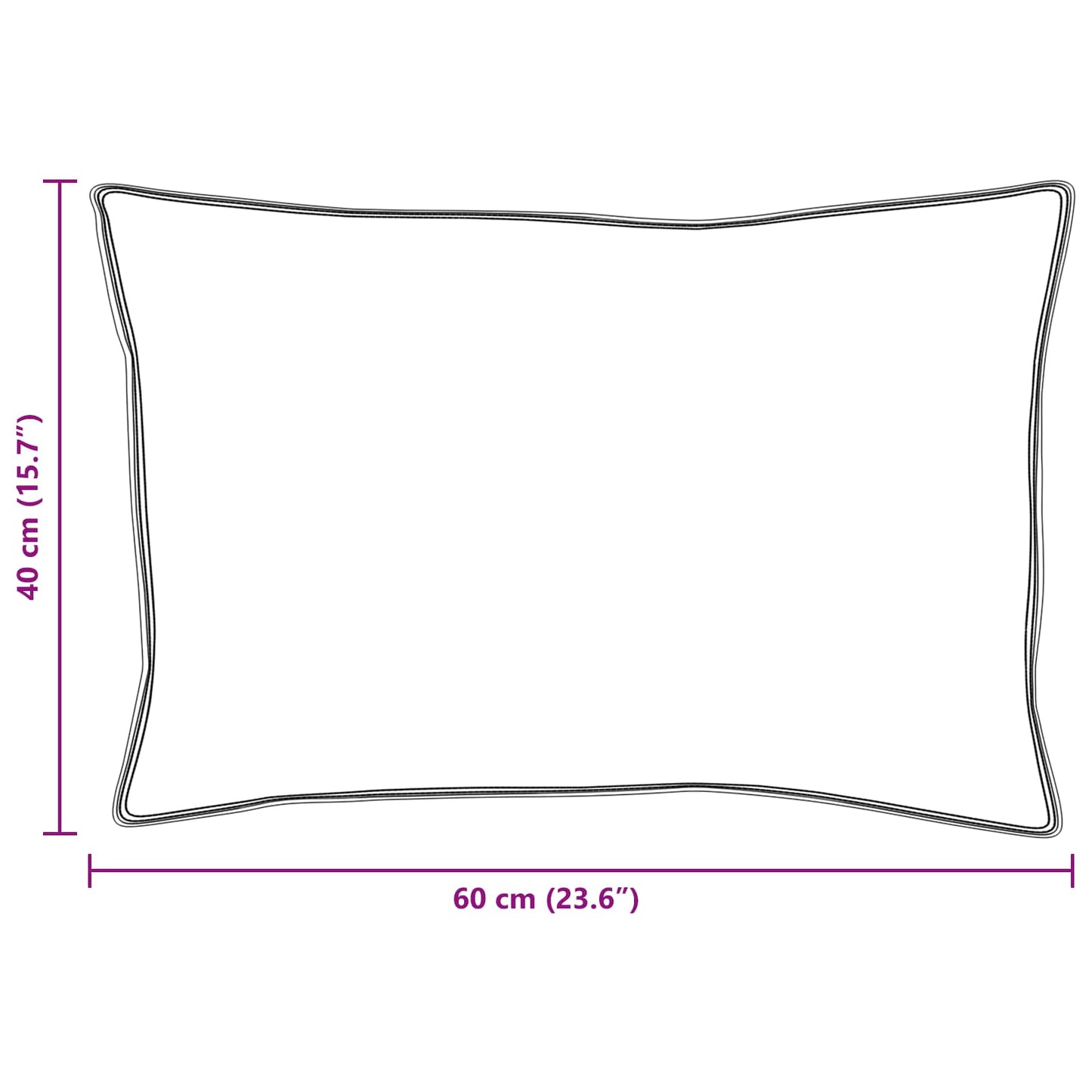 vidaXL Sommerdecke mit Kissen 2 pcs Weiß Mikrofaser