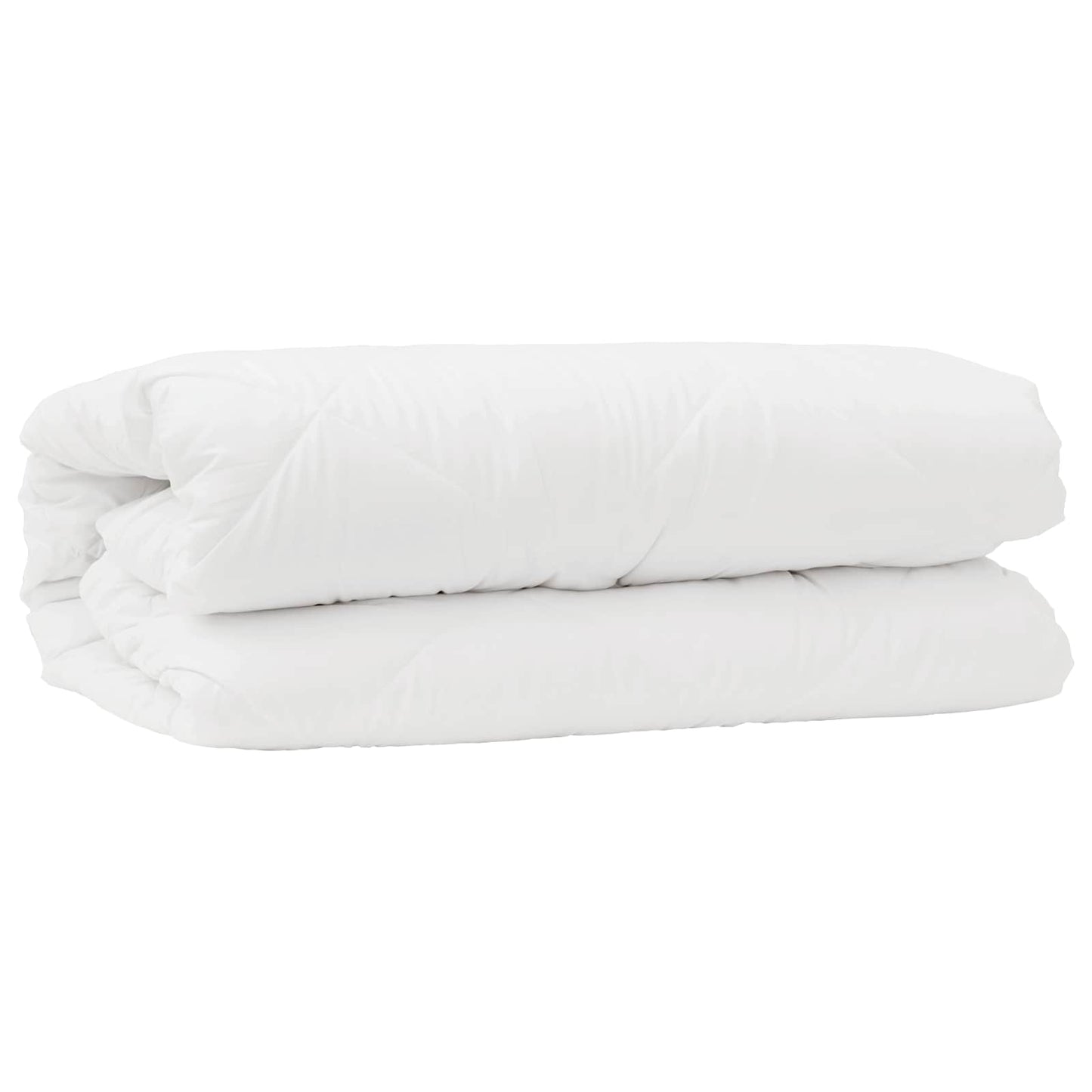 vidaXL Parure de lit avec oreiller 2 pcs Blanc Microfibre