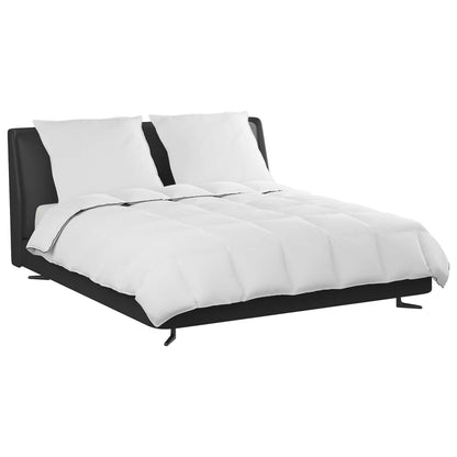 Winterbettdecke mit Kissen 3 pcs Weiß Daunenfeder