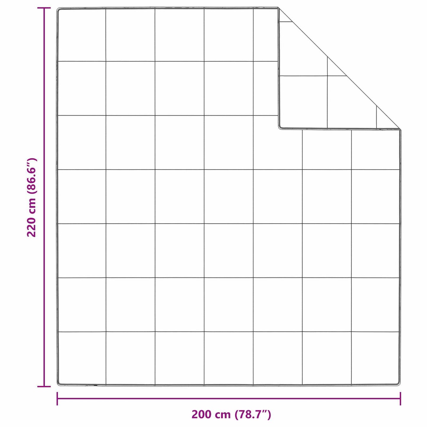 Winterbettdecke mit Kissen 3 pcs Weiß Daunenfeder