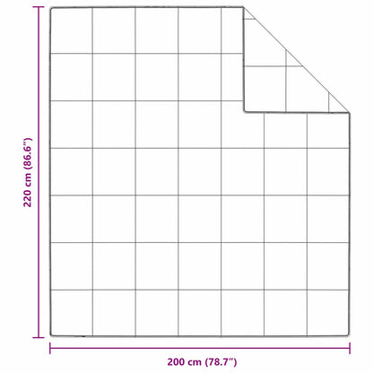 Winterbettdecke mit Kissen 3 pcs Weiß Daunenfeder