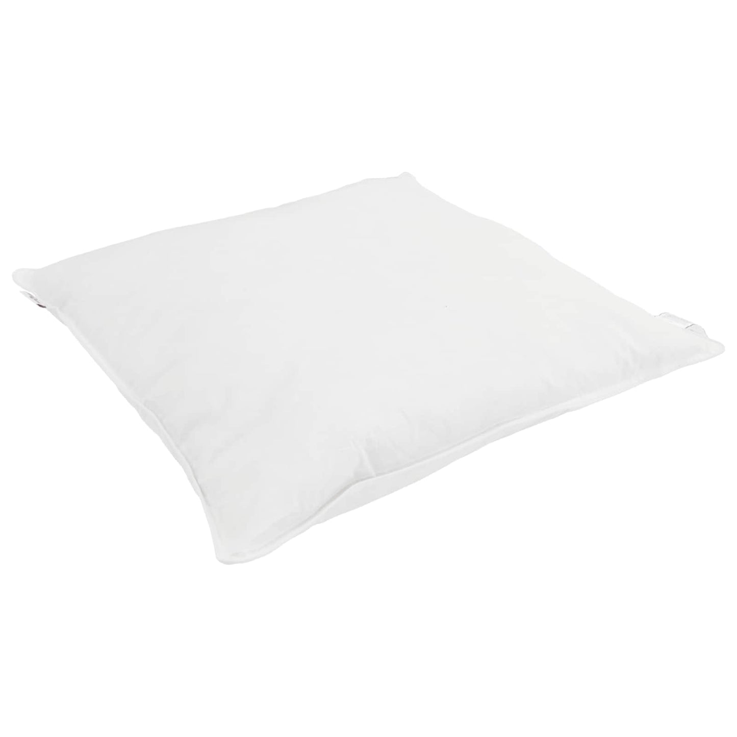 vidaXL Winterbettdecke mit Kissen 3 pcs Weiß Daunenfeder