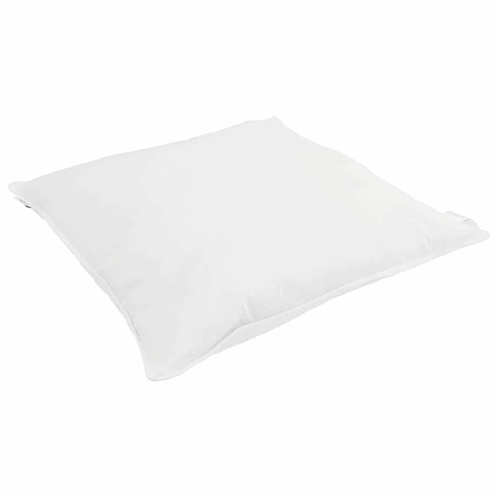 vidaXL Winterbettdecke mit Kissen 3 pcs Weiß Daunenfeder