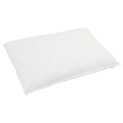 vidaXL Ensemble de housses de couette avec oreillers 3 pcs Blanc Plume et Duvet