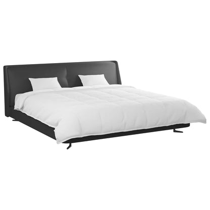 Bettdecken Set mit Kissen 3 pcs Weiß Daunenfeder