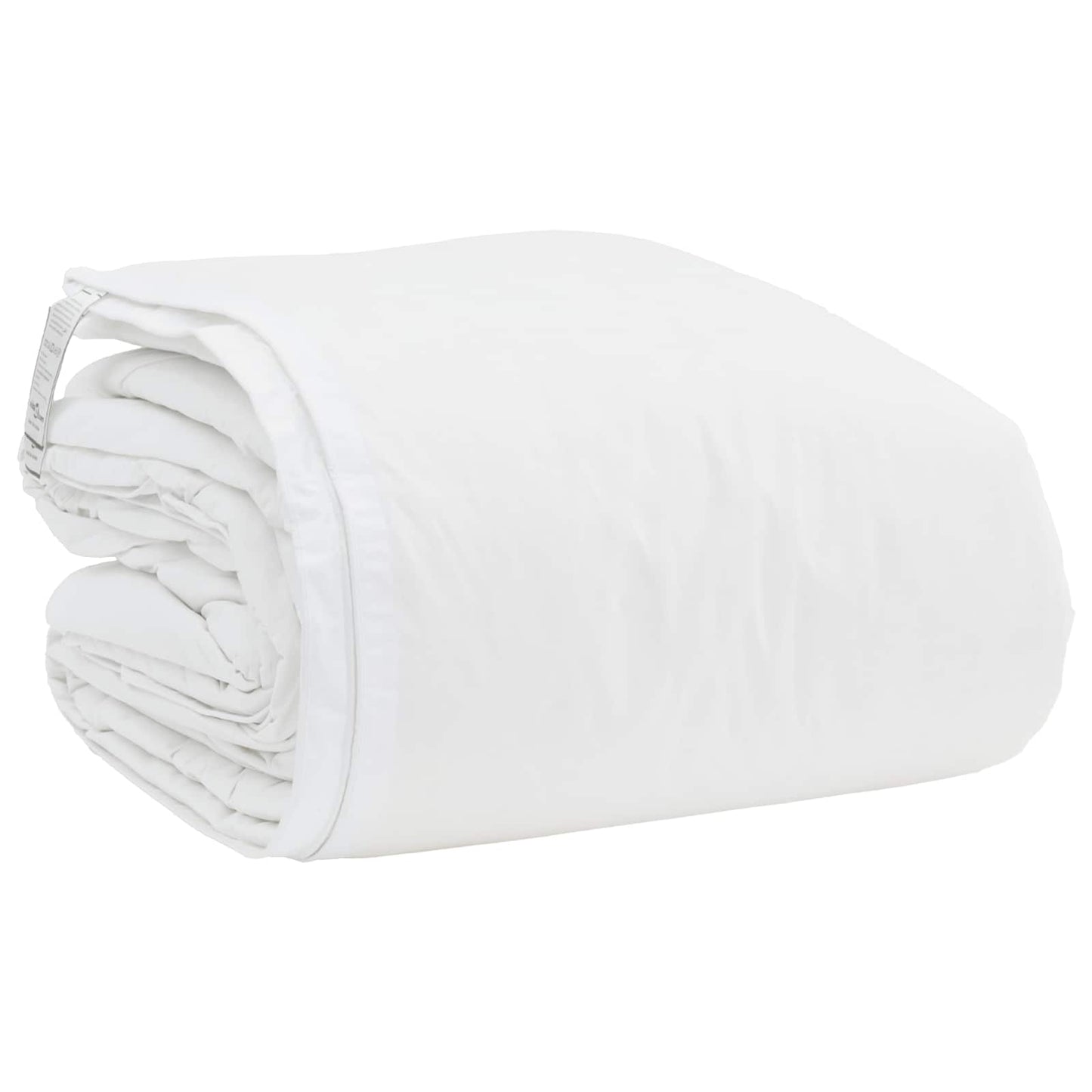 Bettdecken Set mit Kissen 3 pcs Weiß Daunenfeder