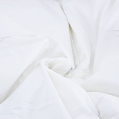 vidaXL Ensemble de housses de couette avec oreillers 3 pcs Blanc Plume et Duvet