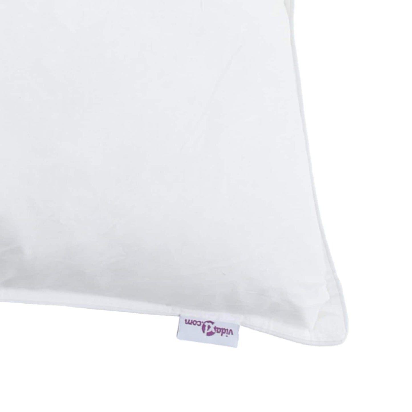 vidaXL Ensemble de housses de couette avec oreillers 3 pcs Blanc Plume et Duvet