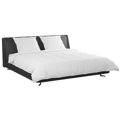 Bettdecken Set mit Kissen 3 pcs Weiß Daunenfeder