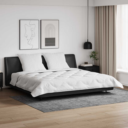 vidaXL Housse de Couette Hiver avec Oreiller 3 pcs Blanc Microfibre