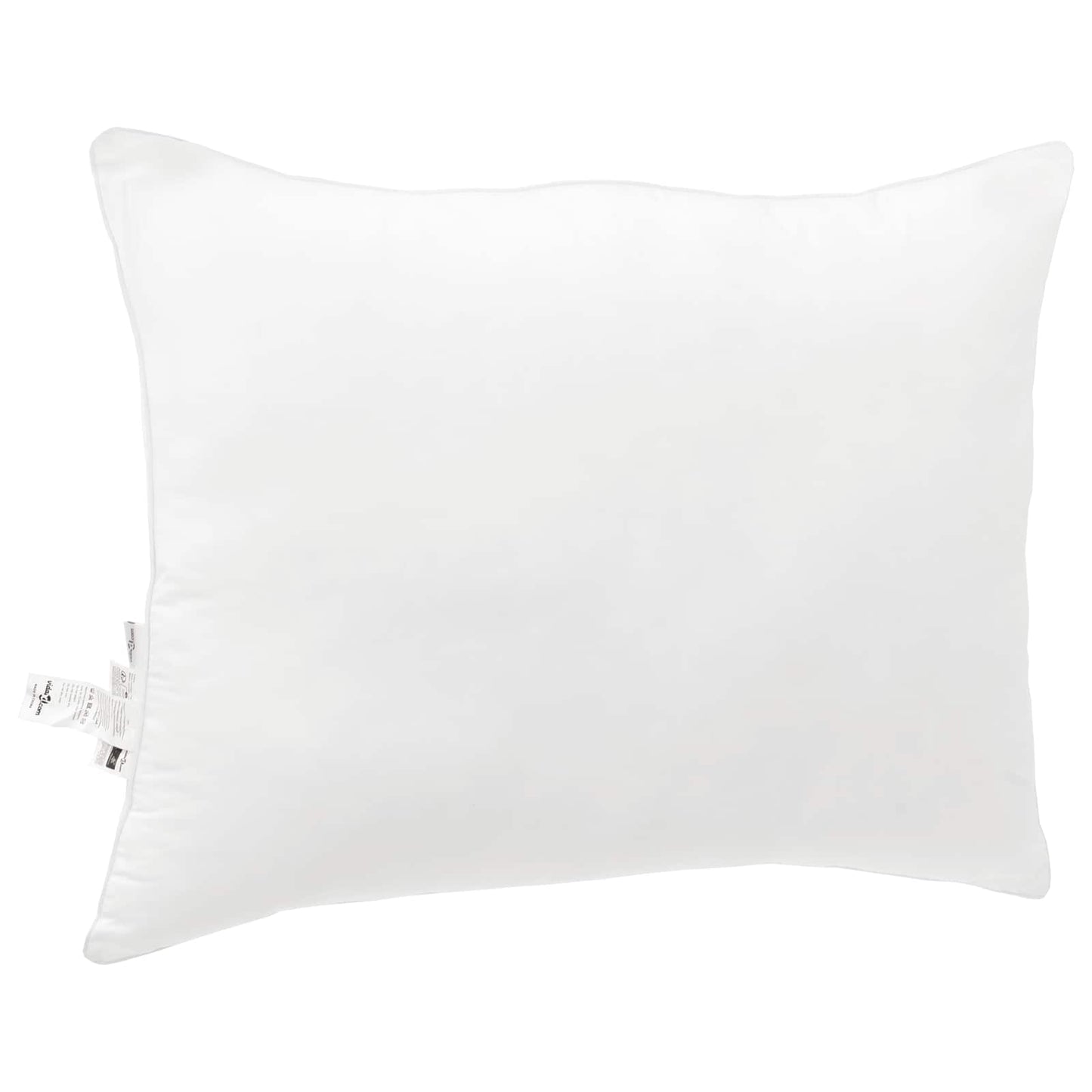 vidaXL Parure de lit 3 pcs Blanc Microfibre et Plumes de duvet