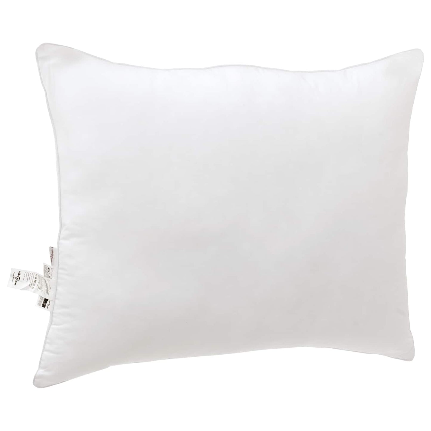 vidaXL Parure de lit 3 pcs Blanc Microfibre et Plumes de duvet