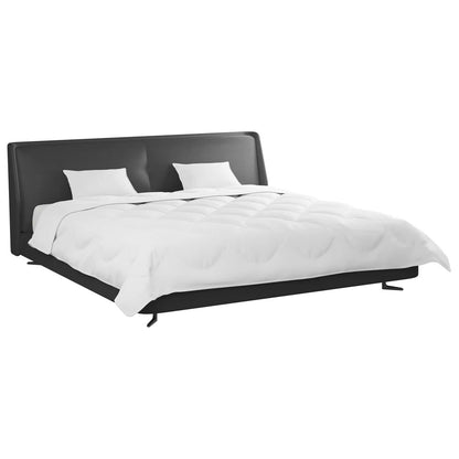 vidaXL Couverture avec coussin avec coussin 3 pcs Blanc Microfibre