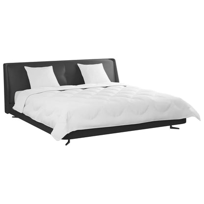 vidaXL Couverture avec coussin avec coussin 3 pcs Blanc Microfibre