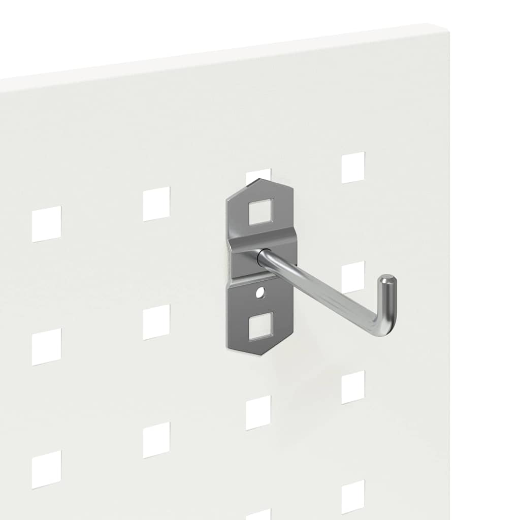 Werkzeugwagen Mit Rad Weiß 65 x 35 x 111 cm Kaltgewalzter Stahl