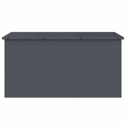 Außenlagerbox Anthrazit 100 x 50,5 x 50 cm Stahl
