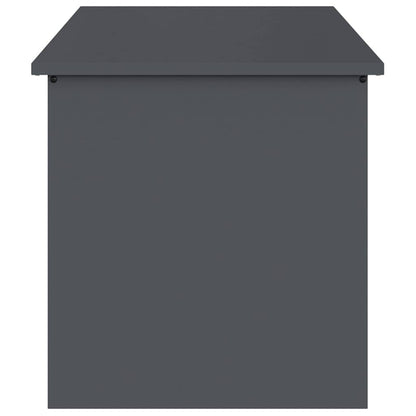 Außenlagerbox Anthrazit 100 x 50,5 x 50 cm Stahl