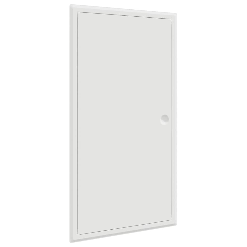 vidaXL Zugangsklappe Weiß 63 x 33 x 3 cm Stahl