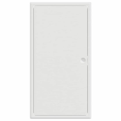vidaXL Zugangsklappe Weiß 63 x 33 x 3 cm Stahl