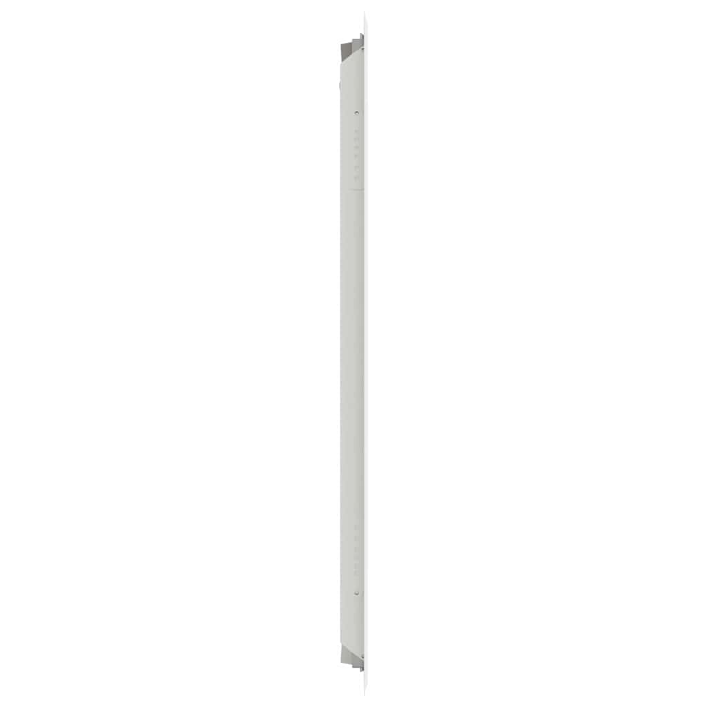 vidaXL Zugangsklappe Weiß 63 x 33 x 3 cm Stahl