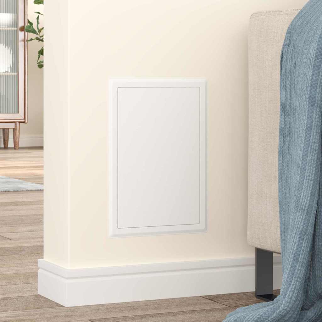 Zugangsklappe Weiß 33 x 23 x 3 cm Stahl