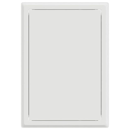 Zugangsklappe Weiß 33 x 23 x 3 cm Stahl