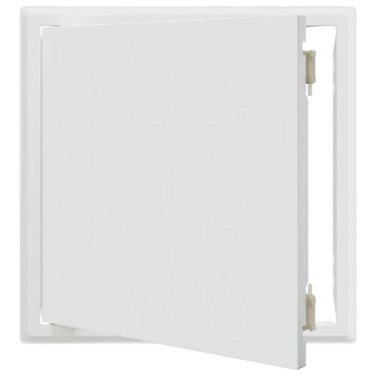 Zugangsklappe Weiß 43.5 x 33 x 3 cm Stahl