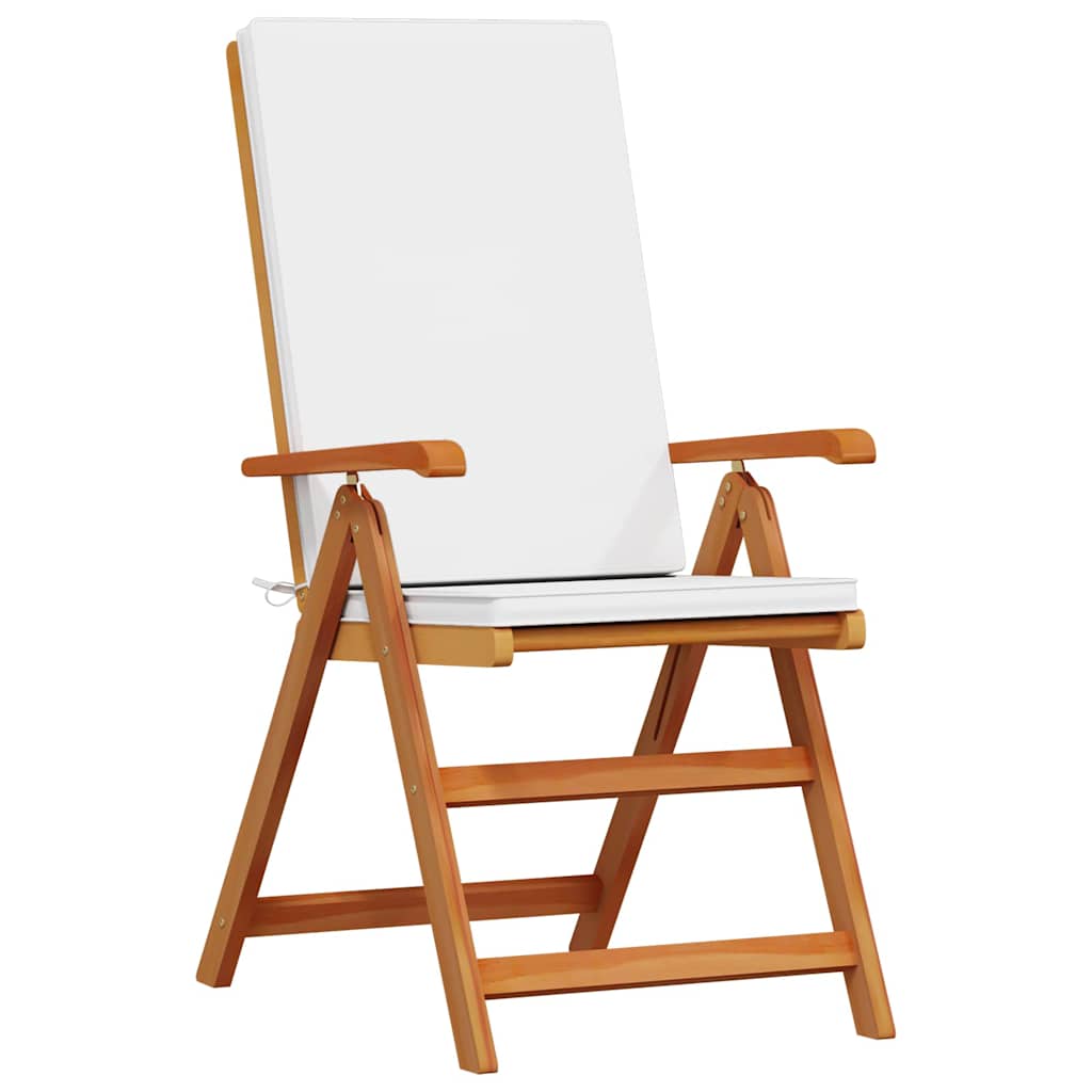 Gartenstuhl 6 pcs Braun und Weiß 57 x 71,5 x 104 cm