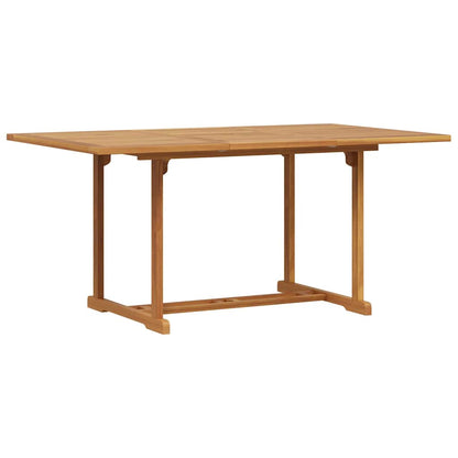 vidaXL Garten Essgruppe 7 pcs Natur Massivholz Akazie