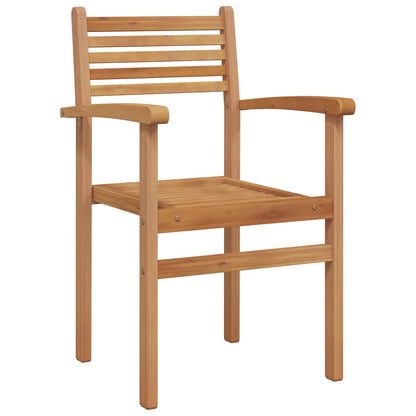 vidaXL Garten Essgruppe 7 pcs Braun Massivholz Teak