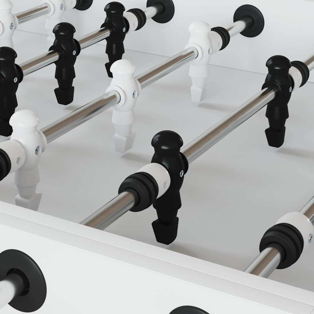 Tischfußball Spieler 24 pcs Schwarz und Weiß HIPS