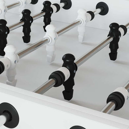 Tischfußball Spieler 24 pcs Schwarz und Weiß HIPS