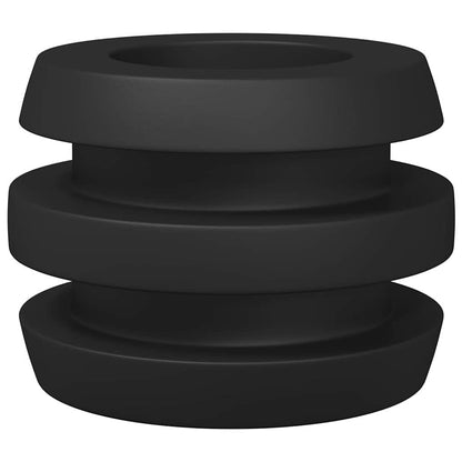 Fußballtisch-Bumper 16 pcs Schwarz 3 x 3 x 2 cm TPE