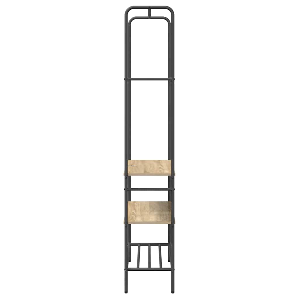 Kleiderständer Sonoma-Eiche 77 x 30 x 171 cm Holzwerkstoff