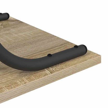 vidaXL Konsolentisch Sonoma-Eiche 101 x 35 x 80,5 cm Holzwerkstoff