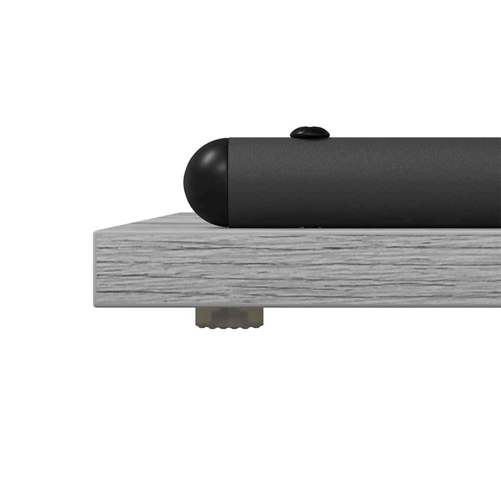 vidaXL Konsolentisch Graues Sonoma 101 x 35 x 80,5 cm Holzwerkstoff