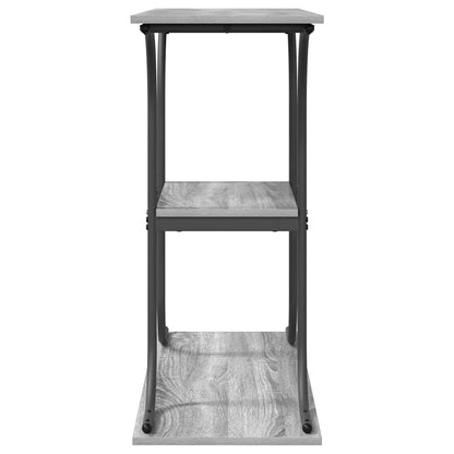 vidaXL Konsolentisch Graues Sonoma 101 x 35 x 80,5 cm Holzwerkstoff
