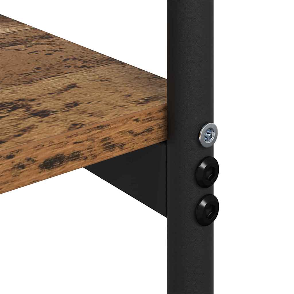 vidaXL Konsolentisch Altholz 101 x 35 x 80,5 cm Holzwerkstoff