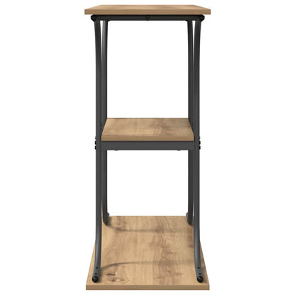 vidaXL Konsolentisch Artisan-Eiche 101 x 35 x 80,5 cm Holzwerkstoff