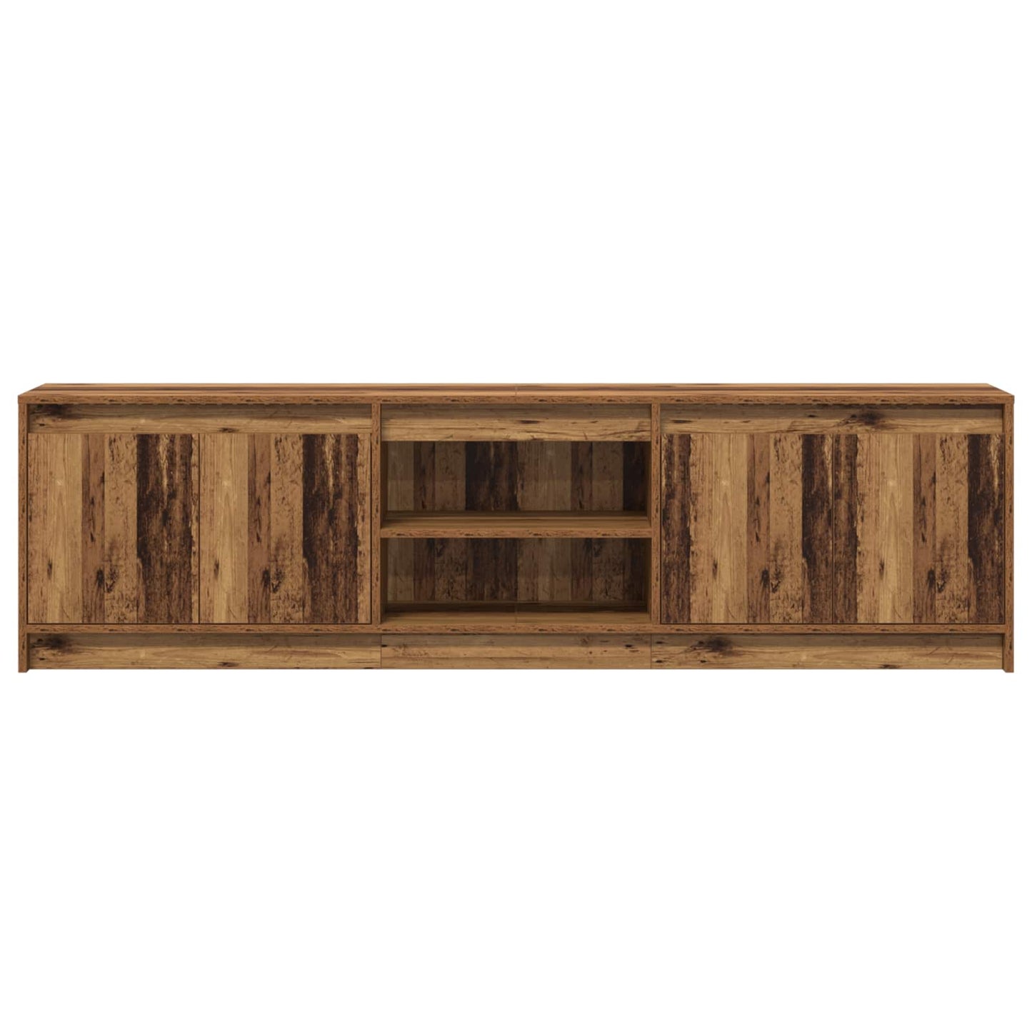 vidaXL TV-Einheiten 2 pcs Braun 180 x 34 x 50 cm Holzwerkstoff