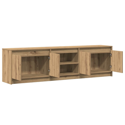 vidaXL TV-Einheiten 2 pcs Braun 180 x 34 x 50 cm Holzwerkstoff